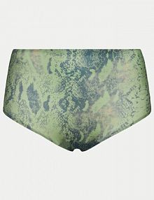 Figi Chantelle zielone Klasyczne z wysokim stanem