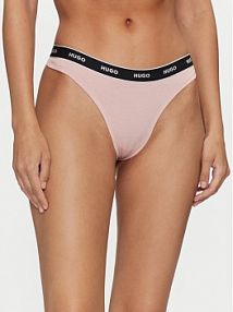 Stringi HUGO wielokolorowe Komplet 3 par stringów