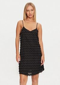 Sukienka koktajlowa ONLY czarna Karla 15331748  Regular Fit