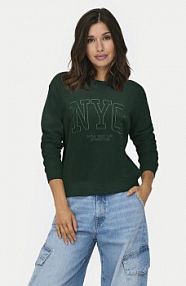 Bluza przez głowę JDY zielona 