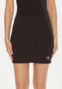 Spódnica mini Calvin Klein Jeans czarna 