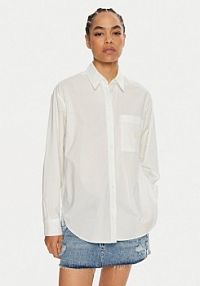 Koszula Calvin Klein Jeans biała damska 