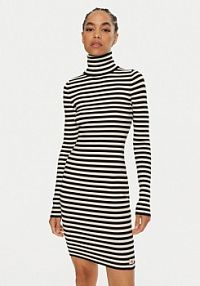 Sukienka dzianinowa Calvin Klein Jeans wielokolorowa 