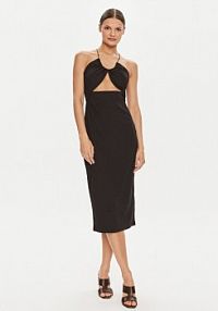Sukienka koktajlowa Calvin Klein Jeans czarna 