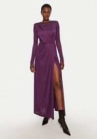 Sukienka codzienna Silvian Heach fioletowa 
