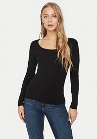 Bluzka Vero Moda czarna damska 