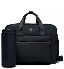 Torba weekendowa Tommy Hilfiger granatowa Do wózka