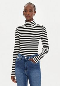 Golf Calvin Klein Jeans czarny damski 