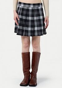 Spódnica mini Noisy May szara 