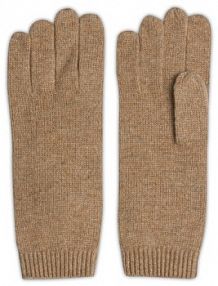 Rękawiczki Tommy Hilfiger beżowe damskie Damskie