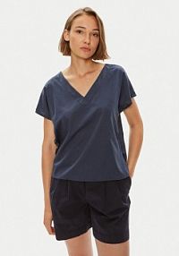 T-shirt Mustang granatowy damski 