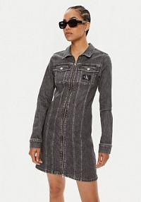 Sukienka jeansowa Calvin Klein Jeans niebieska 