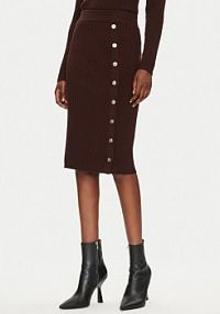 Spódnica PINKO brązowa Ołówkowa