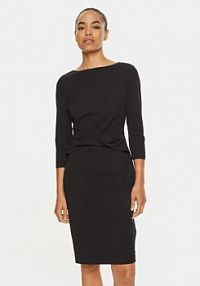 Sukienka koktajlowa Calvin Klein czarna 
