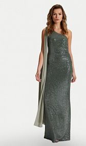 Sukienka wieczorowa Swing zielona 