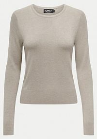 Sweter ONLY kremowy damski Venice 15333989 Écru Regular Fit