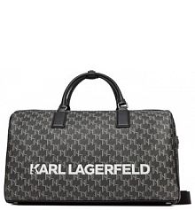 Torba weekendowa KARL LAGERFELD czarna 