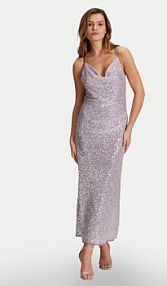 Sukienka wieczorowa Swing fioletowa 