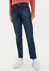 Jeansy Lee granatowe damskie 