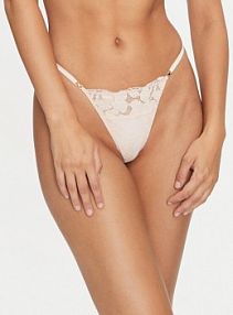 Stringi Selmark beżowe 