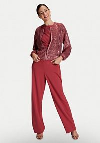 Bluza rozpinana Swing czerwona damska 