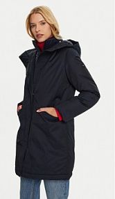 Parka Tommy Hilfiger niebieska 