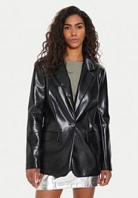 Żakiet Guess czarny Marynarka