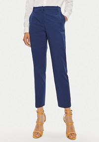 Spodnie eleganckie PINKO niebieskie damskie Materiałowe