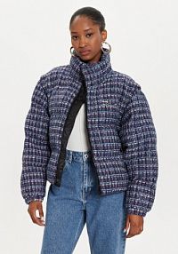 Kurtka puchowa KARL LAGERFELD wielokolorowa damska Zimowa