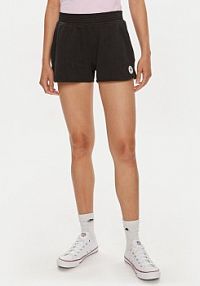 Szorty sportowe Converse czarne W Retro Chuck Short 10026392-A02  Regular Fit