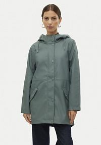 Kurtka przeciwdeszczowa Vero Moda zielona Malou 10266982  Regular Fit