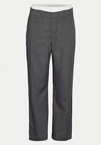 Spodnie eleganckie Noisy May szare damskie Materiałowe