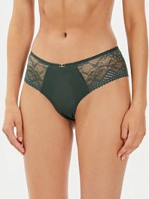 Bokserki Chantelle zielone damskie 