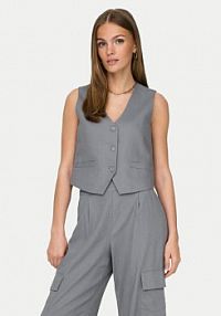 Kamizelka JDY szara damska 