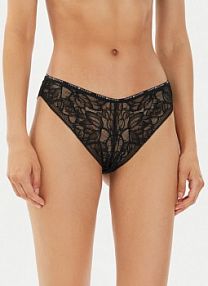 Figi Tommy Hilfiger czarne Brazylijskie