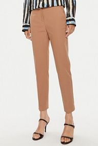 Spodnie eleganckie PINKO brązowe damskie Materiałowe