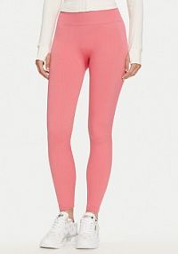 Legginsy Guess różowe damskie 