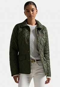 Kurtka przejściowa Polo Ralph Lauren zielona damska 