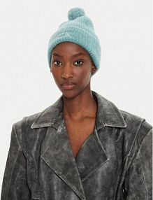 Czapka zimowa Calvin Klein niebieska damska 