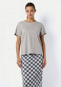 T-shirt Noisy May szary damski 