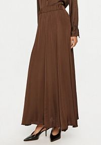 Spódnica maxi ViCOLO brązowa 