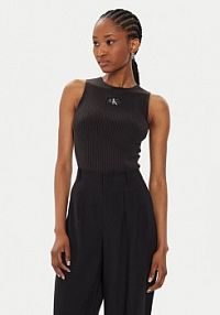 Top Calvin Klein Jeans czarny damski 