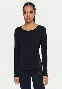 Bluzka EA7 Emporio Armani granatowa damska 