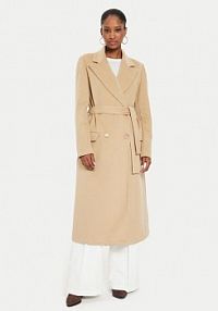 Płaszcz Rinascimento beżowy damski Przejściowy
