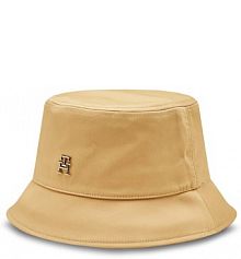 Kapelusz Tommy Hilfiger beżowy damski 