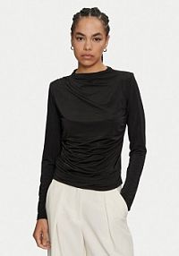 Bluzka ACCESS FASHION czarna damska 