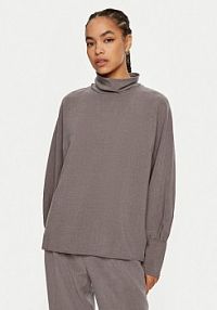 Bluzka ACCESS FASHION szara damska Golf