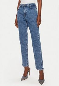 Jeansy Noisy May niebieskie damskie 