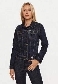 Kurtka jeansowe Guess Jeans granatowa damska Jeansowa