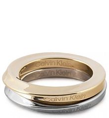 Pierścionek Calvin Klein srebrny Zestaw 2 pierścionków